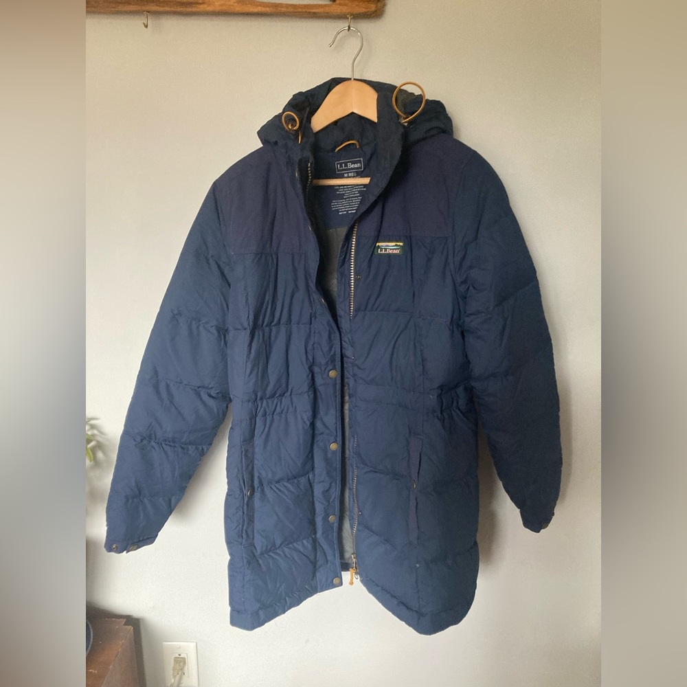 LL Bean down parka